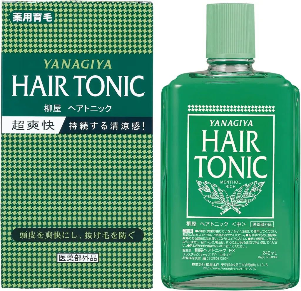 Yanagiya Honko Hair Growth Tonic (240ml)