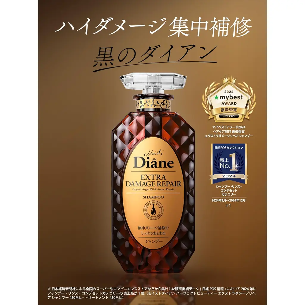 Moist Diane Extra Damage Repair Shampoo Refill (660ml)
