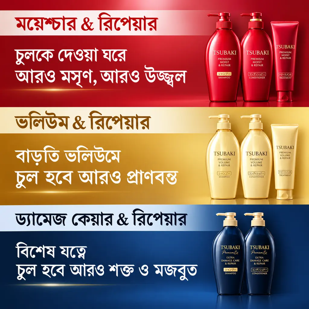 TSUBAKI Premium Moist & Repair Shampoo Refill (600ml)