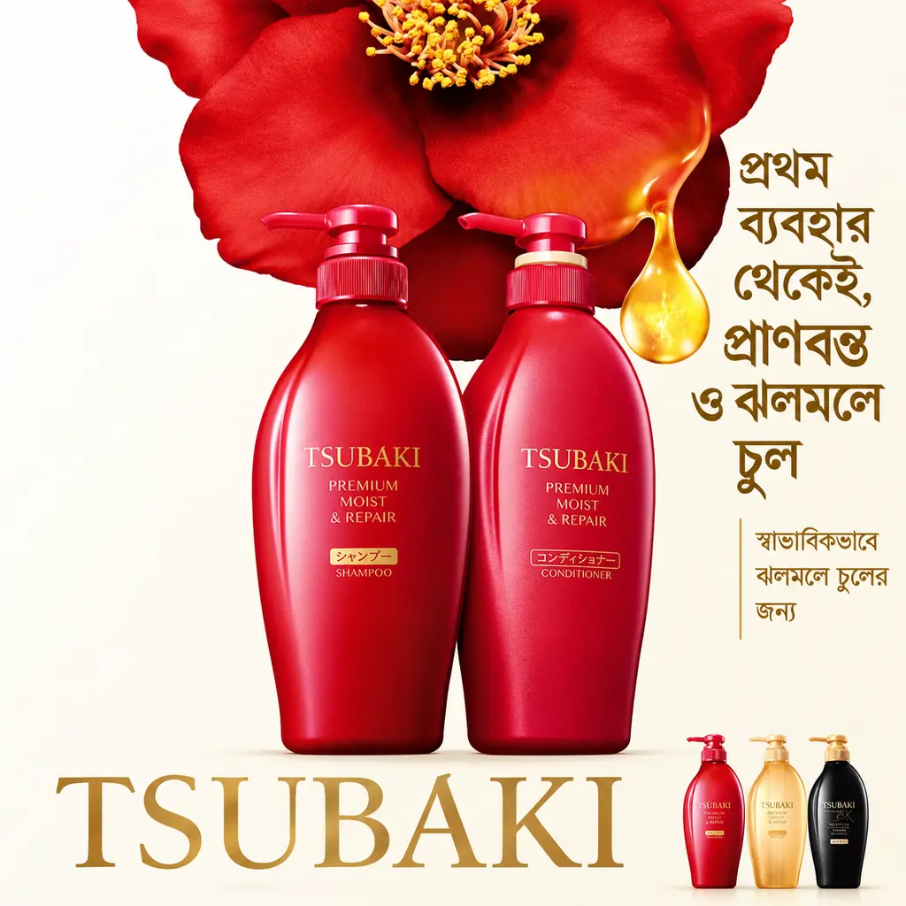 TSUBAKI Premium Moist & Repair Conditioner Refill (600g)