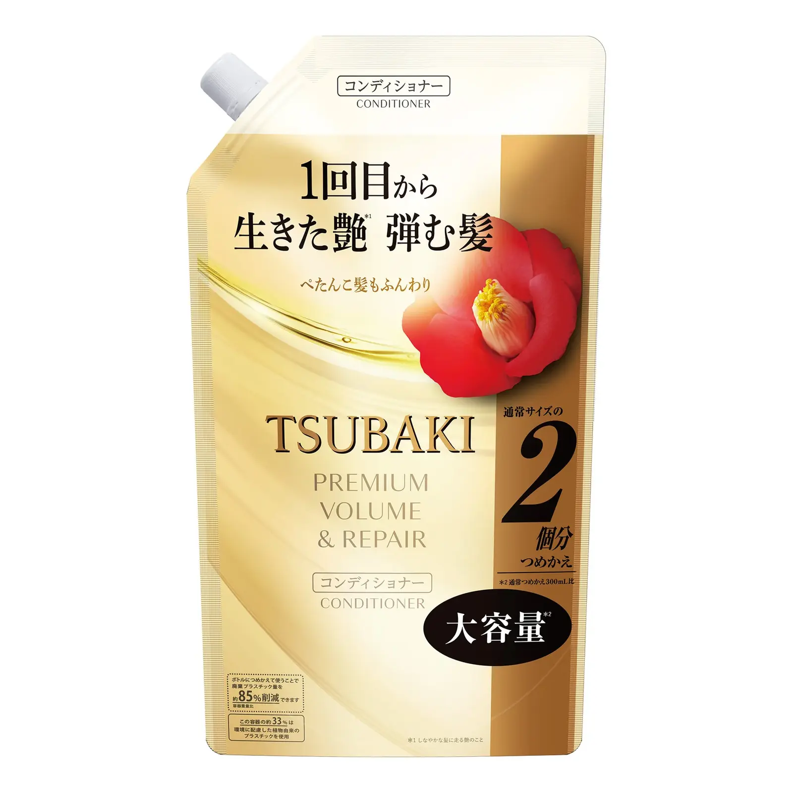 TSUBAKI Premium Volume & Repair Conditioner Refil (600g)